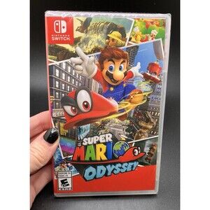 Factory Sealed 2017 Super Mario Odyssey For Nintendo Switch Mint